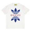 ADIDAS X GUCCI COTTON JERSEY T-SHIRT IN WHITE - GGS021
