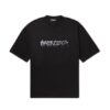 BALENCIAGA  MEN'S SLIME T-SHIRT MEDIUM FIT IN BLACK - BAS011