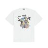 BALENCIAGA MEN'S THE SIMPSONS TM  20TH TELEVISION T-SHIRT OVERSIZED IN WHITE - BAS005