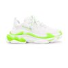 BALENCIAGA TRIPLE S 1.0 SNEAKERS IN WHITE AND GREEN - BLA022
