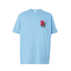 BURBERRY LETTER GRAPHIC COTTON OVERSIZED T-SHIRT - BRS020