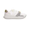 BURBERRY VINTAGE CHECK VELCRO STRAP SNEAKERS IN WHITE - BBR003