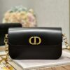 DIOR 30 MONTAIGNE AVENUE BAG BLACK BOX CALFSKIN - DOB102