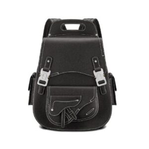 DIOR MAXI GALLOP BACKPACK BLACK GRAINED CALFSKIN - DIO011