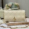 DIOR MISS DIOR MINI BAG BEIGE CANNAGE LAMBSKIN - DOB054