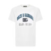 DOLCE & GABBANA COTTON T-SHIRT WITH PRINT - DT003