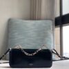 FENDI FIRST SIGHT BLACK LEATHER MINI BAG - F034