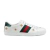 GUCCI ACE EMBROIDERED SNEAKER WITH BEES AND STARS - GCC090