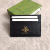GUCCI ANIMALIER LEATHER CARD CASE - WLG016