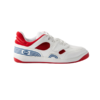 GUCCI BASKET SNEAKERS IN WHITE AND RED - GCC031