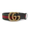 GUCCI BELT GREEN/RED WEB - GB014