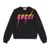 GUCCI COTTON JERSEY PRINTED SWEATSHIRT - GCK025