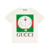 GUCCI COTTON X DORAEMON LOGO PRINT T-SHIRT-IN-WHITE-GGS009