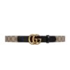 GUCCI GG BELT WITH DOUBLE G BUCKLE - GB005