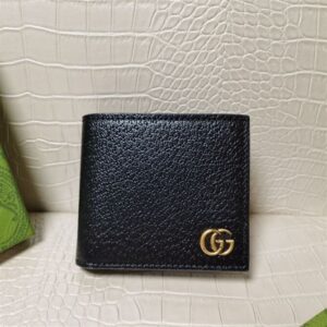 GUCCI GG MARMONT LEATHER BI-FOLD WALLET - WLG006