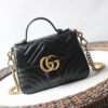GUCCI GG MARMONT MINI TOP HANDLE BAG - GB82