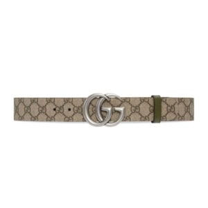 GUCCI GG MARMONT REVERSIBLE BELT IN BEIGE - GB030