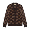 GUCCI GG SUPREME INTARSIA CARDIGAN - GCK032