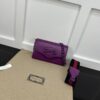 GUCCI HORSEBIT 1955 MINI BAG IN PURPLE LEATHER - GB31