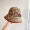 GUCCI JUMBO GG CANVAS BUCKET HAT - GH155
