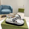 GUCCI MEN'S GUCCI SANDAL BLACK LEATHER - GSL011