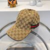 GUCCI ORIGINAL GG CANVAS BASEBALL HAT WITH WEB - GH142