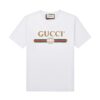 GUCCI OVERSIZE T-SHIRT WITH GUCCI LOGO - GGS004