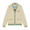 GUCCI PINEAPPLE COTTON CARDIGAN - GCK039