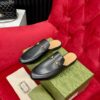 GUCCI PRINCETOWN LEATHER SLIPPER - GL021