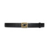 GUCCI REVERSIBLE BELT WITH SQUARED INTERLOCKING G - GB021