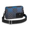 LOUIS VUITTON ALPHA MESSENGER DAMIER GRAPHITE GIANT BLUE - LVB044