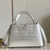 LOUIS VUITTON CAPUCINES BB Silver - LW064