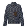 LOUIS VUITTON DISTORTED DAMIER DENIM JACKET - LVC039