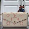 LOUIS VUITTON FELICIE POCHETTE MONOGRAM EMPREINTE LEATHER - LW125