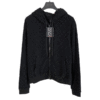 LOUIS VUITTON MONOGRAM FRENCH TERRY ZIP THROUGH HOODIE - LVH047