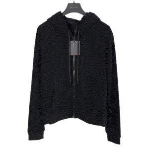 LOUIS VUITTON MONOGRAM FRENCH TERRY ZIP THROUGH HOODIE - LVH047