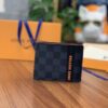 LOUIS VUITTON MULTIPLE WALLET DAMIER COBALT RACE BLUE ORANGE - WLV048