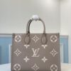 LOUIS VUITTON ONTHEGO MM BICOLOR MONOGRAM EMPREINTE - LW040