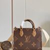 LOUIS VUITTON ONTHEGO PM MONOGRAM CANVAS - LW063