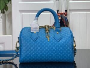 LOUIS VUITTON SPEEDY BANDOULIERE 20 Blue - LW091