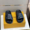 LOUIS VUITTON WATERFRONT MULE BLACK - LVSD043