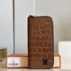 LOUIS VUITTON ZIPPY WALLET ALLIGATOR LEATHER - WLV031