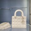 MEDIUM ULTRAMATTE LADY DIOR BAG LATTE ULTRAMATTE CANNAGE CALSKIN - DOB003