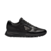 PRADA PRAX 01 RE-NYLON AND BRUSHED LEATHER SNEAKERS - PRS027
