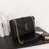 YSL ENVELOPE MEDIUM CHAIN BAG IN SUPPLE MATELASSÉ LEATHER - YB036