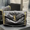 YSL MEDIUM PUFFER IN QUILTED NAPPA LEATHER - YB066