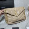 YSL PUFFER TOY WHITE CREAM BAG - YB020