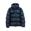 MONCLER Puff Black Hooded Coat