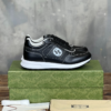 Gucci Casual Negro Suela Blanco Logo Sneaker