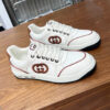 Gucci White Brown Logo Sneakers